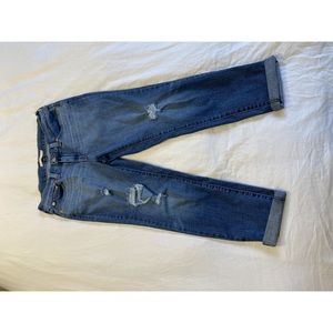 Levi's Ripped Detail Boyfriend Jeans Size 28